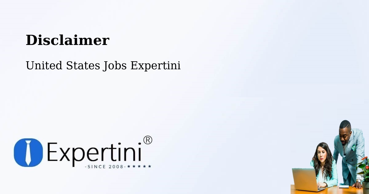 Disclaimer – Westminster - United States Jobs Expertini